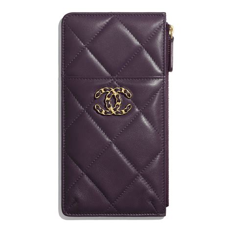 chanel 19 phone & card holder|Chanel no 19 vintage.